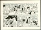 Olivier Schwartz | Planche originale, première page réalisée après l"histoire inachevée de Peyo à l"occasion des 60 ans de la série - Johan et Pirlouit (Spirou n°3883) | Daniel Maghen