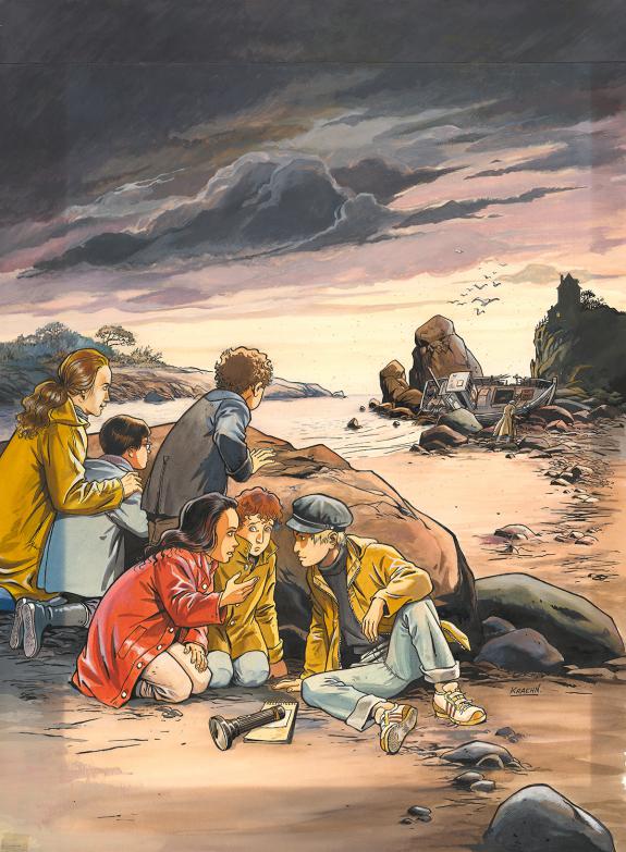 Jean Charles Kraehn - Illustration originale.
?uvre réalisée