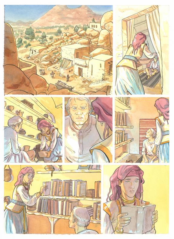 Julen Ribas - Artifices, un magicien en Algérie, Planche ori