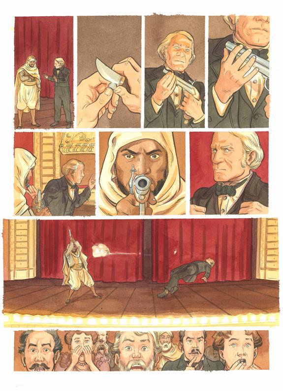 Julen Ribas - Artifices, un magicien en Algérie, Planche ori