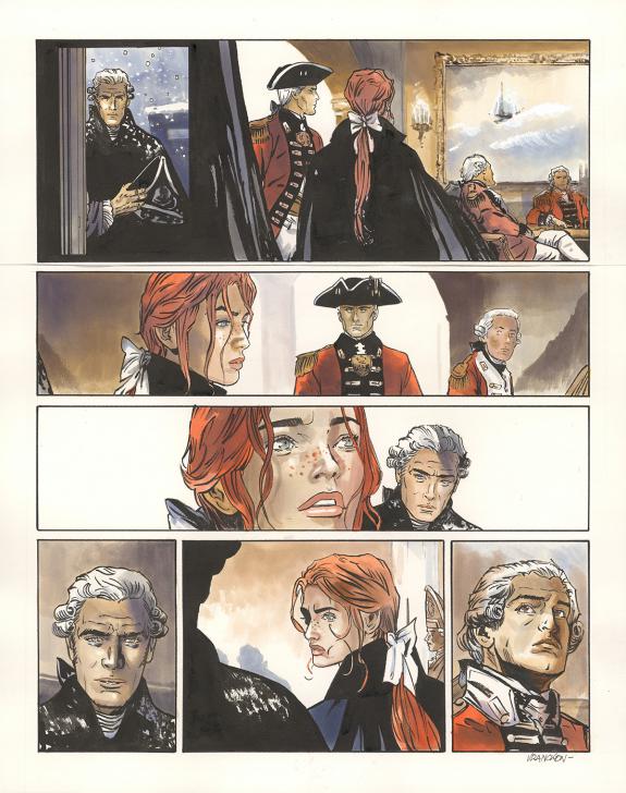 Bernard Vrancken - Nouvelle France, Chapitre III, planche or