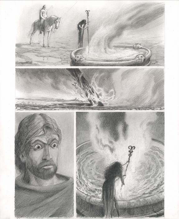 Paul & Ga&euml;tan Brizzi - Macbeth, Planche originale n&deg; 077