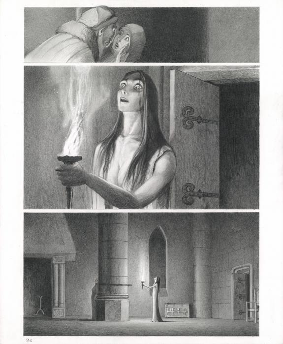 Paul & Ga&euml;tan Brizzi - Macbeth, Planche originale n&deg; 096
