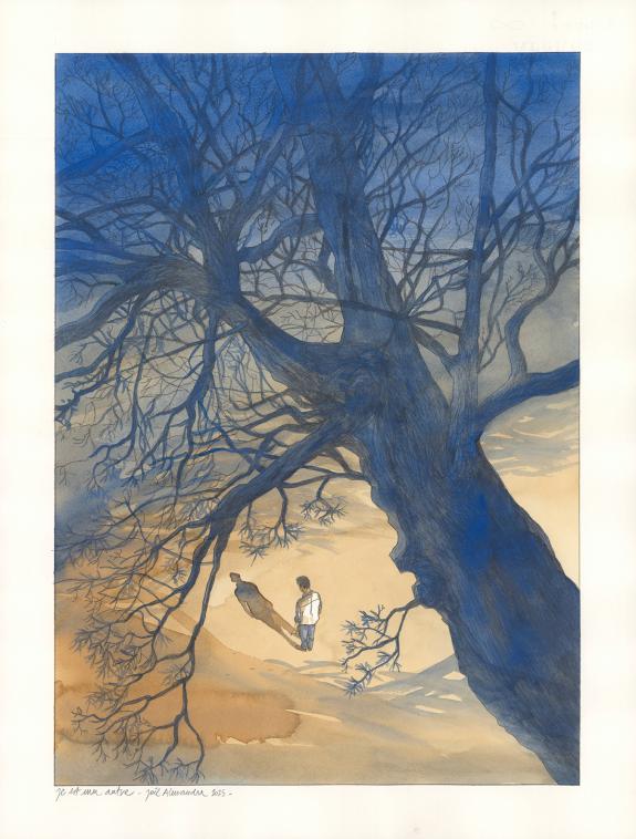 Joel Alessandra - Je est un autre, Illustration originale : 