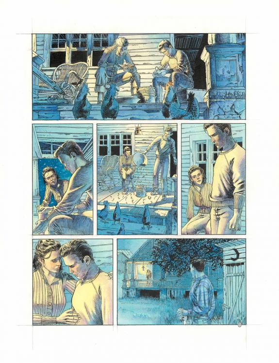 Christophe Dubois - Rockabilly, Planche originale n°77