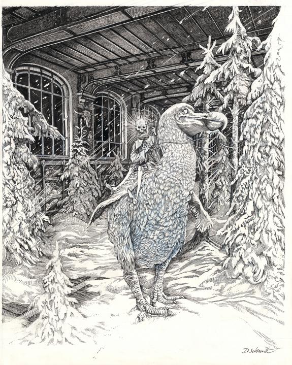 Daria Schmitt - La Tête de mort venue de Suède, Couverture o