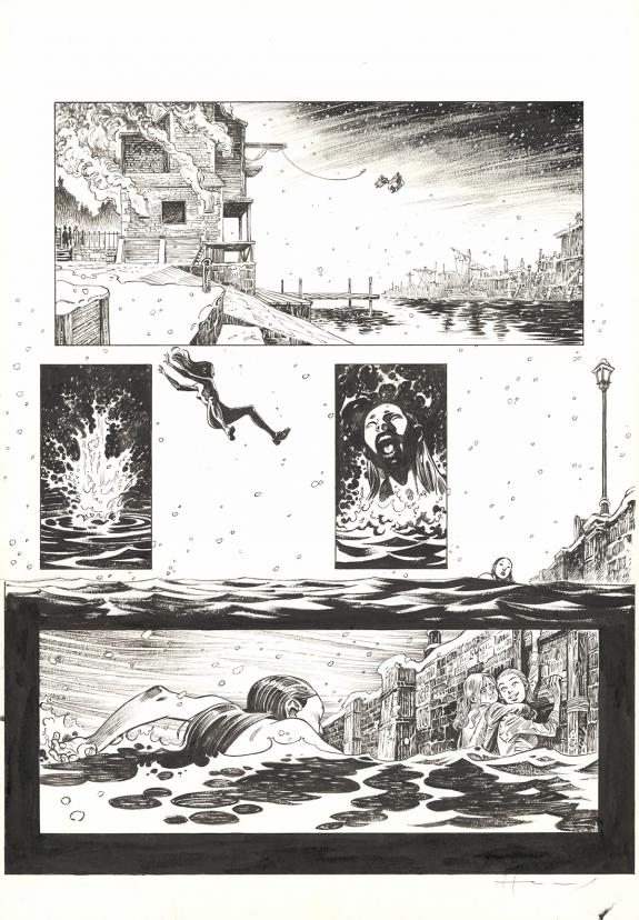 Josep Homs - Shi, Le Roi démon, Planche originale n°50