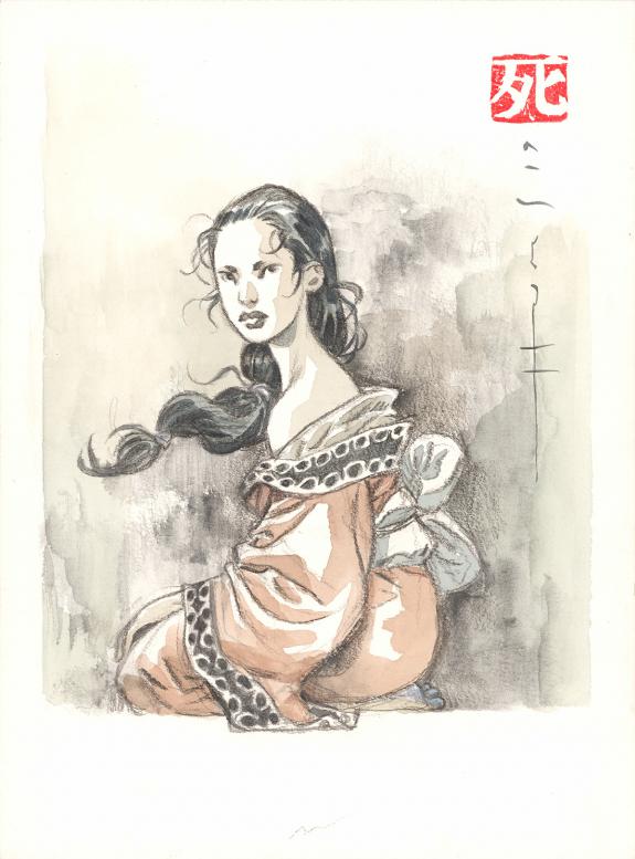 Josep Homs - Shi, Intégrale luxe (T.1-2), Illustration origi