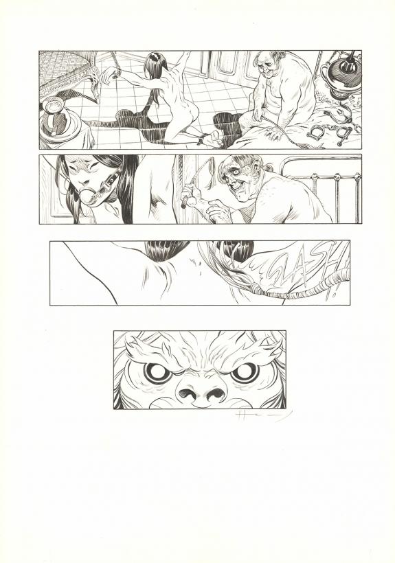 Josep Homs - Shi, Au Commencement était la colère, Planche o