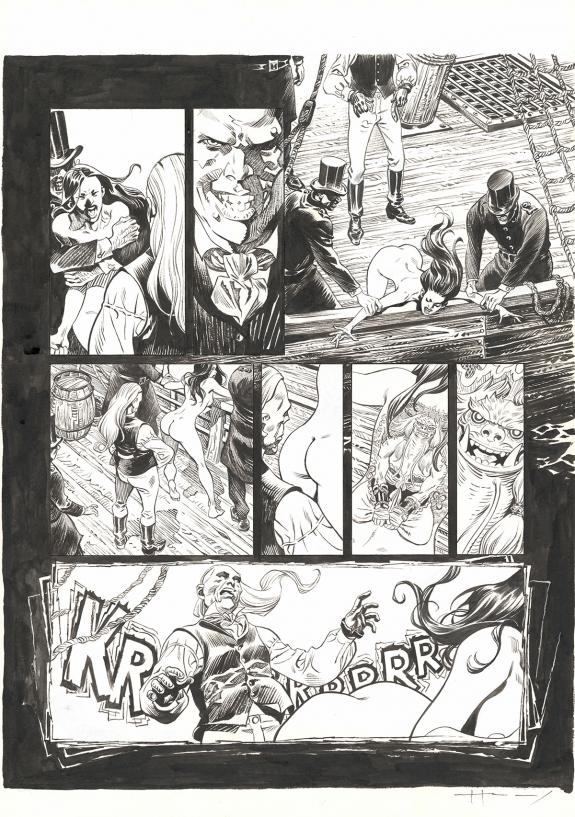 Josep Homs - Shi, Victoria, Planche originale n°07