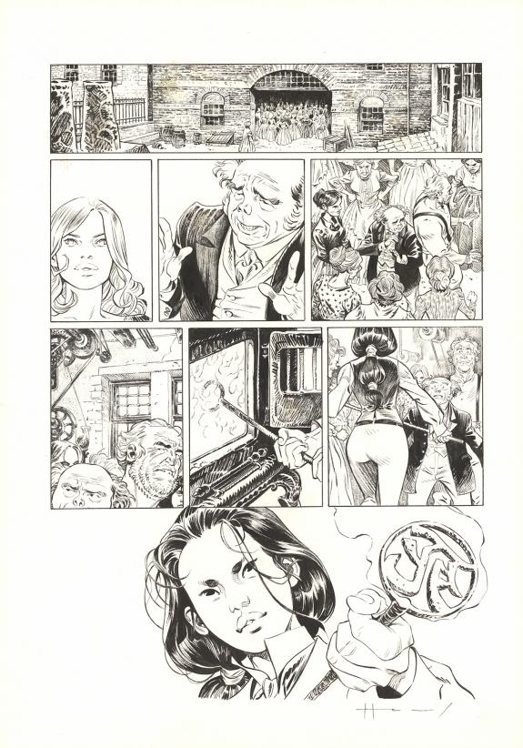 Josep Homs - Shi, Black Friday, Planche originale n°17