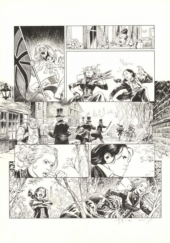 Josep Homs - Shi, Black Friday, Planche originale n°20