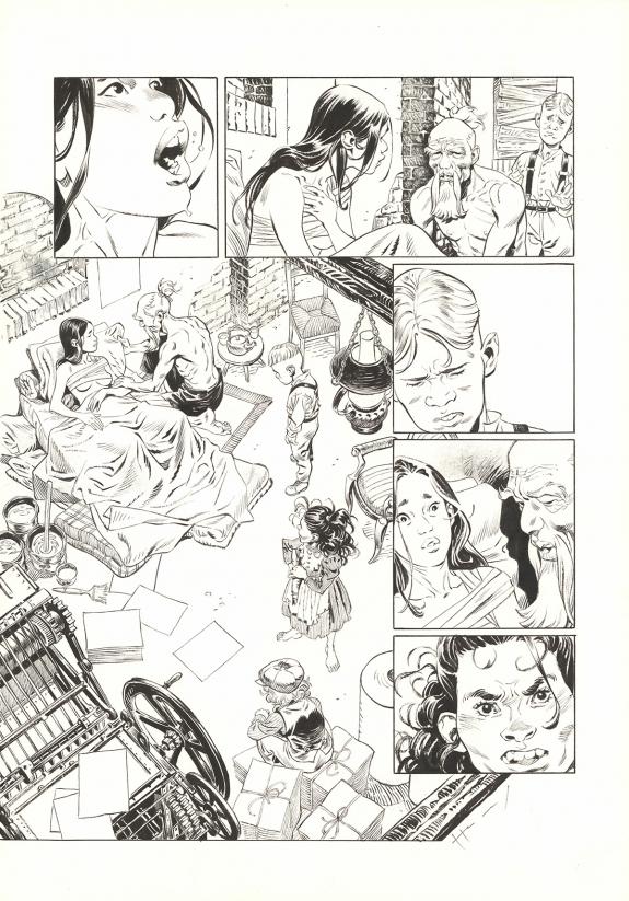 Josep Homs - Shi, Black Friday, Planche originale n°53