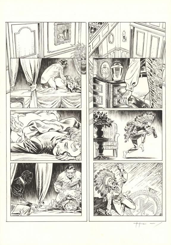 Josep Homs - Shi, Black Friday, Planche originale n°51