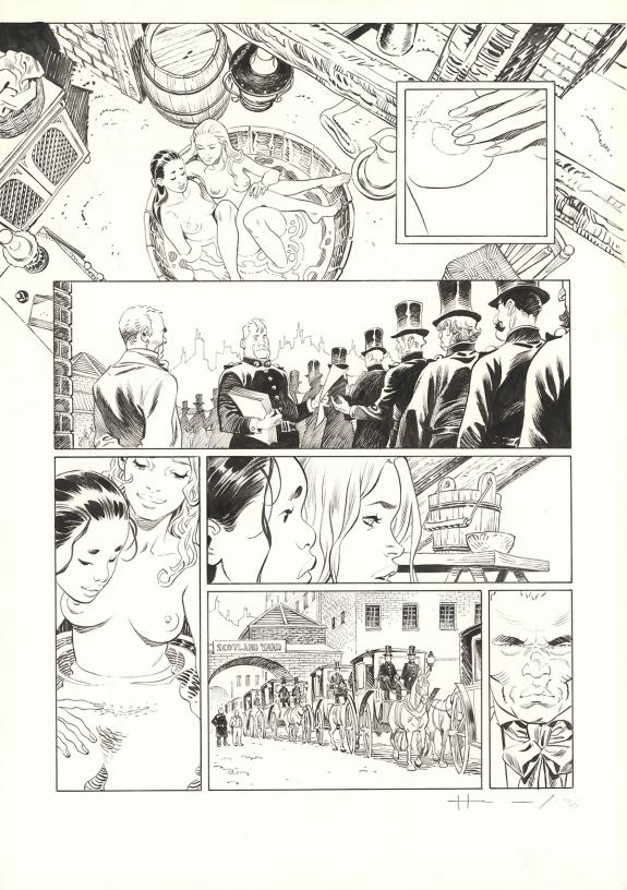Josep Homs - Shi, La Grande Puanteur, Planche originale n°36
