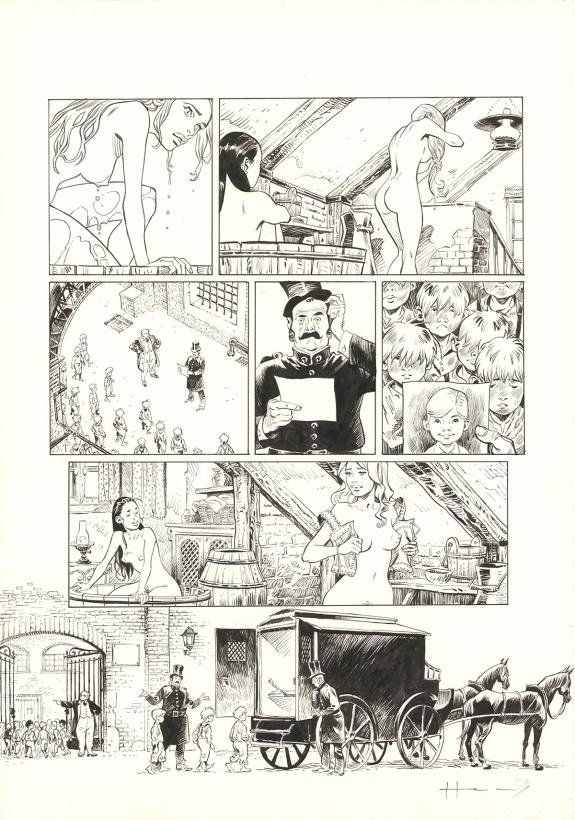 Josep Homs - Shi, La Grande Puanteur, Planche originale n°37
