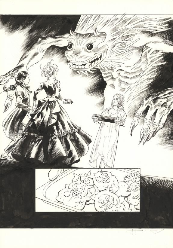 Josep Homs - Shi, La Grande Puanteur, Planche originale n°54