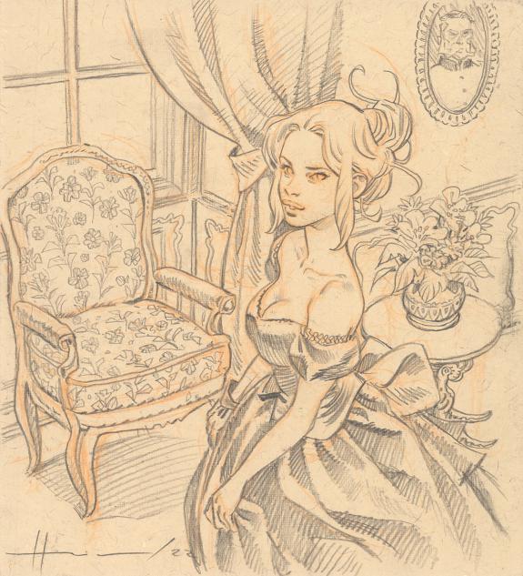 Josep Homs - Shi, Illustration originale inédite
