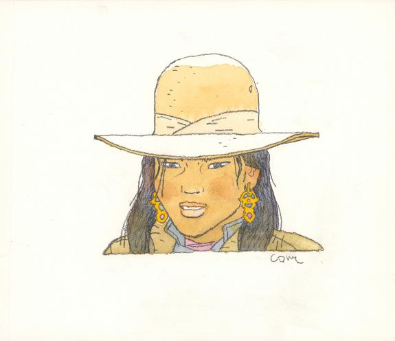 Cosey - Jonathan, Illustration originale