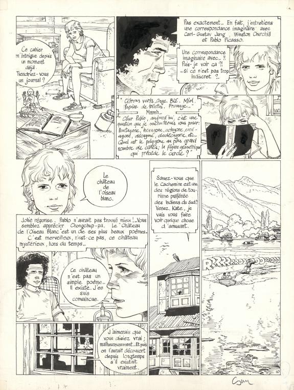 Cosey - Jonathan, Kate, Planche originale n°10