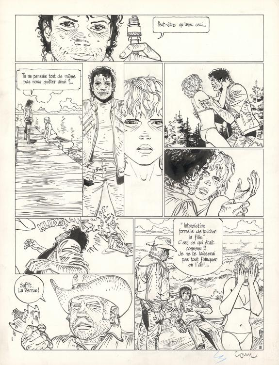 Cosey - Jonathan, Greyshore Island, Planche originale n°15