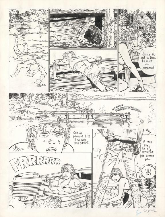 Cosey - Jonathan, Greyshore Island, Planche originale n°14