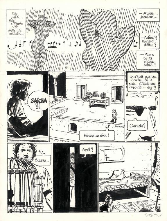 Cosey - Jonathan, Celle qui fut, Planche originale n°43