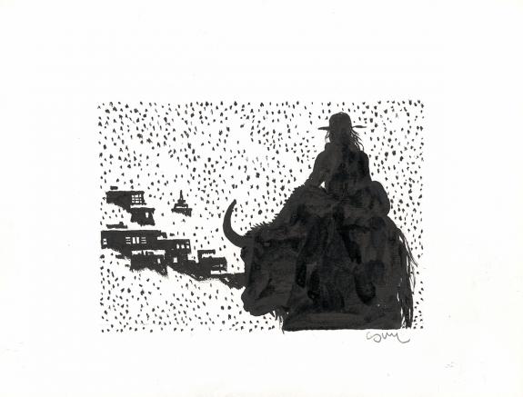 Cosey - Jonathan, Illustration originale