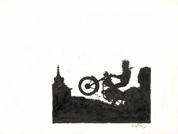 Cosey - Jonathan, Illustration originale