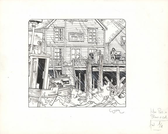 Cosey - Jonathan, Greyshore Island, Couverture originale