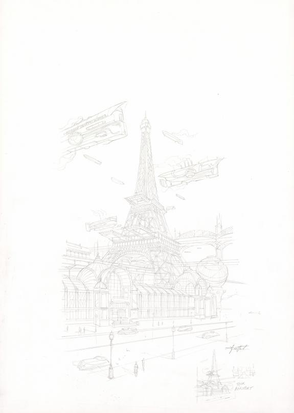 Didier Graffet - Steampunk, Illustration originale. Sélectio