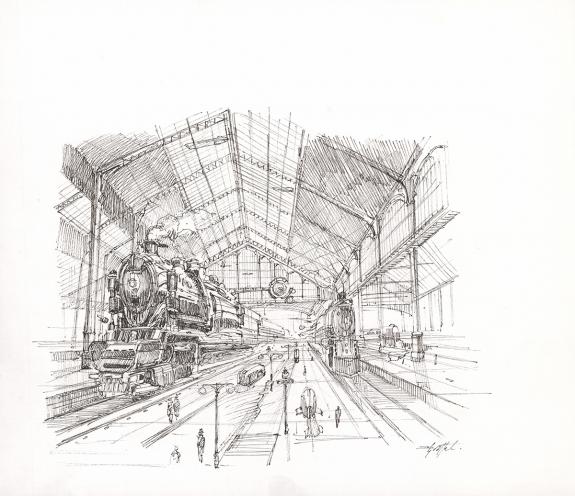 Didier Graffet - Steampunk, Illustration originale. Sélectio