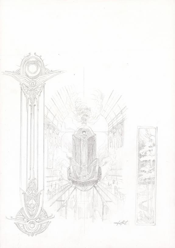 Didier Graffet - Steampunk, Illustration originale. Sélectio