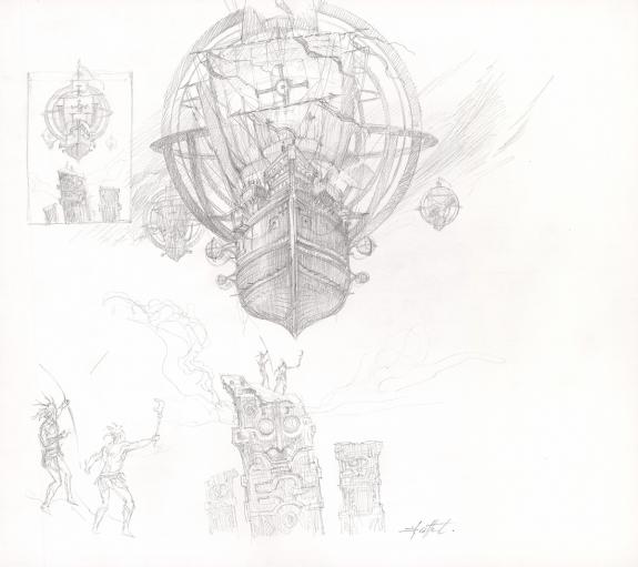 Didier Graffet - Steampunk, Illustration originale. Sélectio