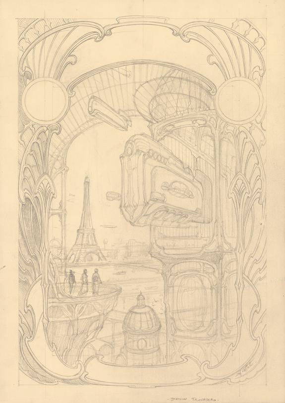 Didier Graffet - Steampunk, Illustration originale. Sélectio