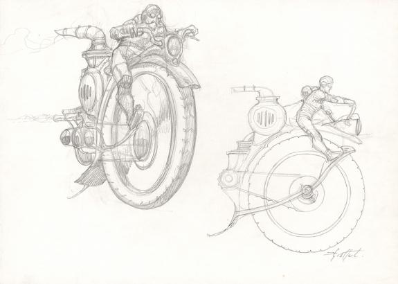 Didier Graffet - Steampunk, Illustration originale. Sélectio