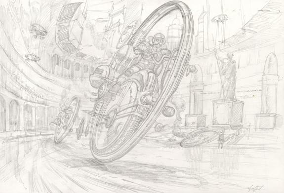Didier Graffet - Steampunk, Illustration originale. Sélectio