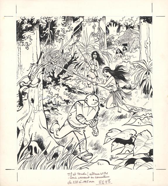 Will - Tif et Tondu, Swastika, Couverture originale