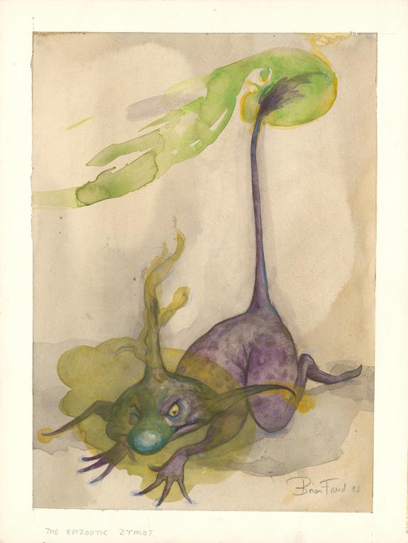 Brian Froud - Stange stains and mysterious smells, Illustrat