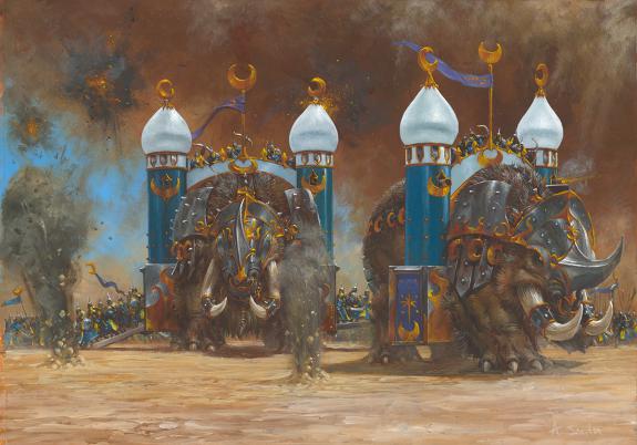 Adrian Smith - Chronopia , Illustration originale, "Chronoto