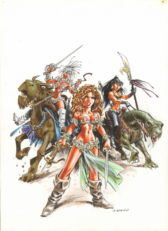 Dany - Guerri&egrave;res de Troy (Les), Yquem Le g&eacute;n&eacute;reux, Projet d