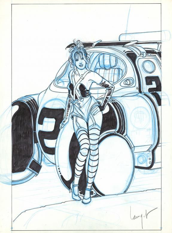 Chris Lamquet - Illustration originale 