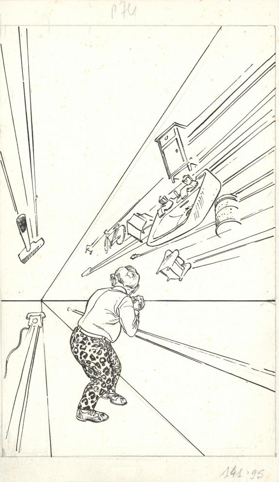 Fran&ccedil;ois Boucq - Les Aventures de J&eacute;r&ocirc;me Moucherot, Case ori