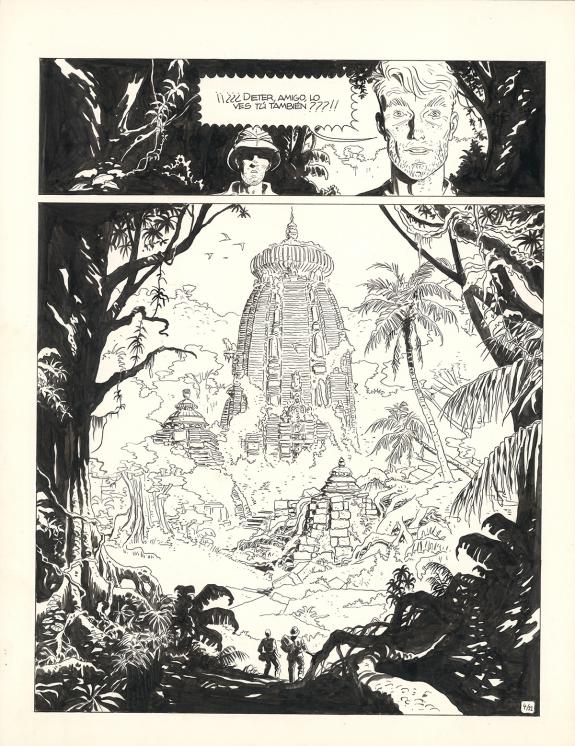 Ruben Pellejero - Dieter Lumpen, Planche originale n&deg;4/11