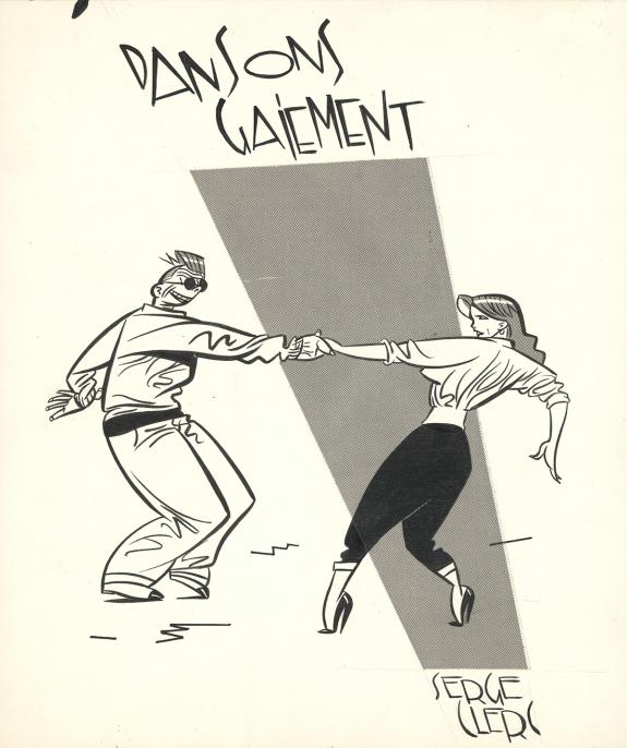 Serge Clerc - Illustration originale