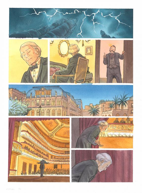 Julen Ribas - Artifices, un magicien en Algérie, Planche ori