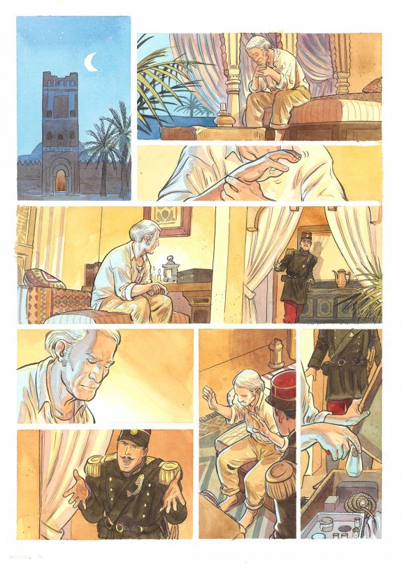 Julen Ribas - Artifices, un magicien en Algérie, Planche ori