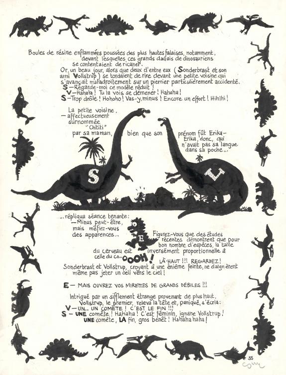 Cosey - Yiyun, Planche originale n°35