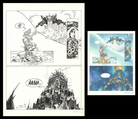 Crisse - Kookaburra, Planète Dakoï, Planche originale n°28 a