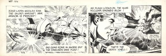 Dan Barry - Flash Gordon, Strip original n&deg;2/15